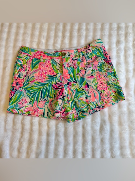 Lilly Pulitzer Pants - Lily Pulitzer Women’s Callahan Knit Shorts in a Vibrant Floral Print Size 2 NWOT